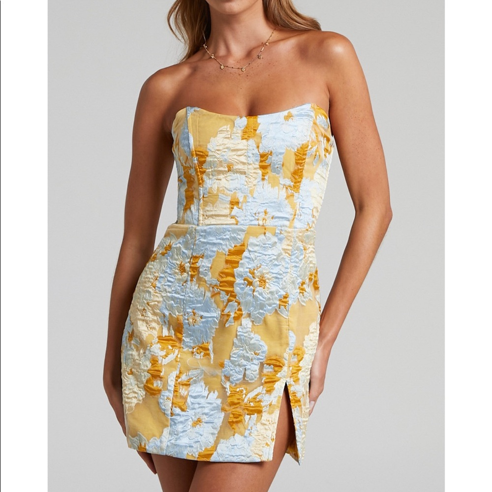 Showpo Brailey Dress. US Size 6. Blue.